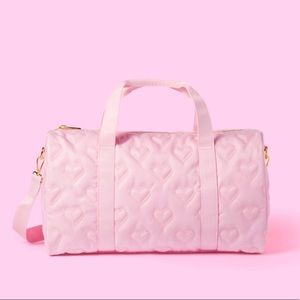 Stoney Clover Lane Quilted Hearts Duffle Bag